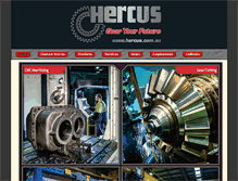 Tablet Screenshot of hercus.com.au